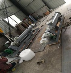 神華集團（銀川）石灰粉輸送計量-LXC-300螺旋稱重