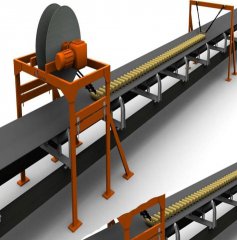 重慶電子皮帶秤LM-20KG卷揚鏈碼案例