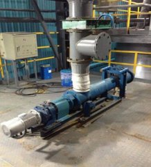 山西脫硫脫硫碳酸氫鈣項目LXC-250螺旋稱重給料機