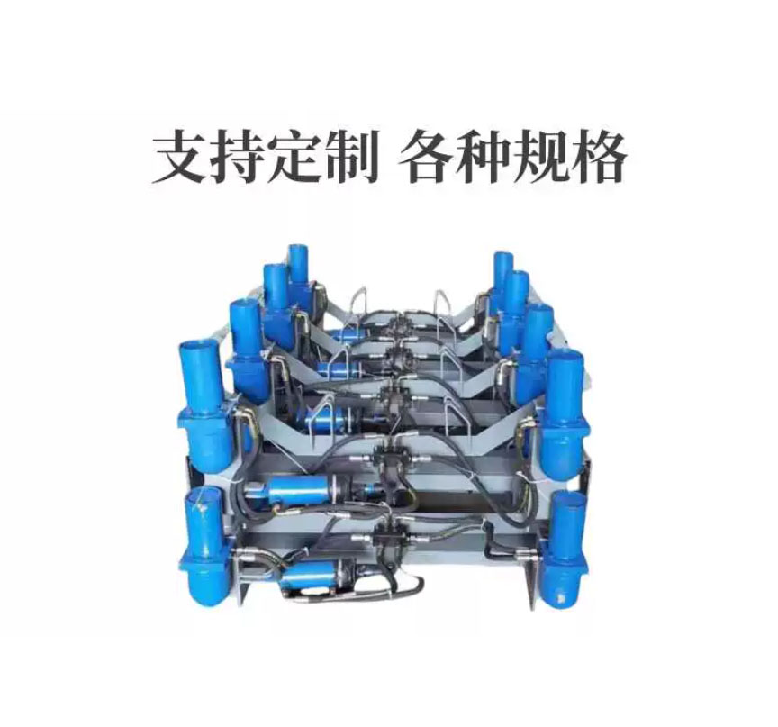 液壓全自動皮帶糾偏裝置專業定制生產調偏器防跑偏對中器非標機械